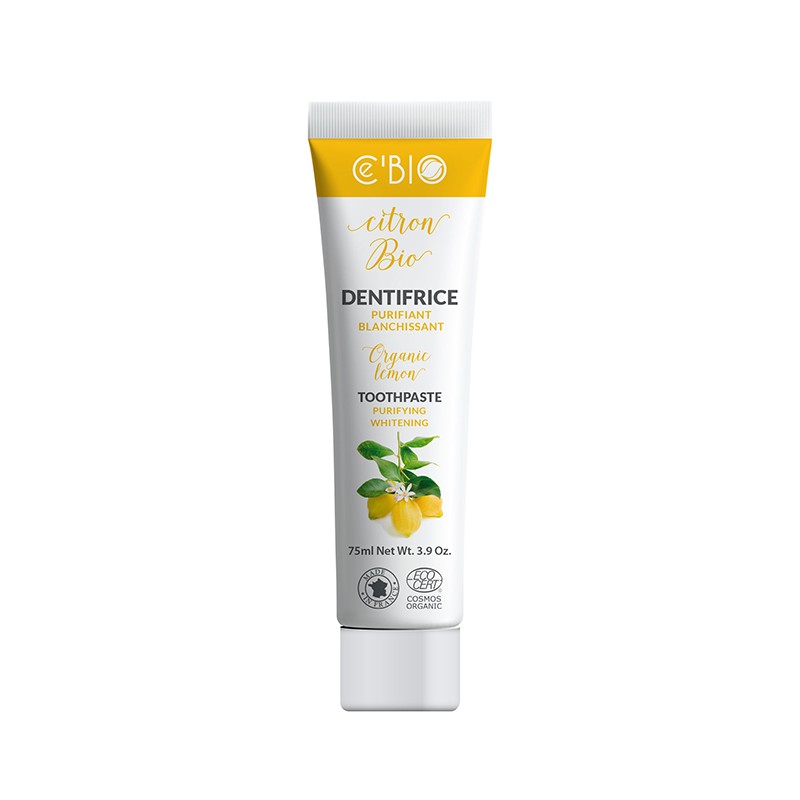 Organic Lemon Purifying Whitening Toothpaste Ce Bio